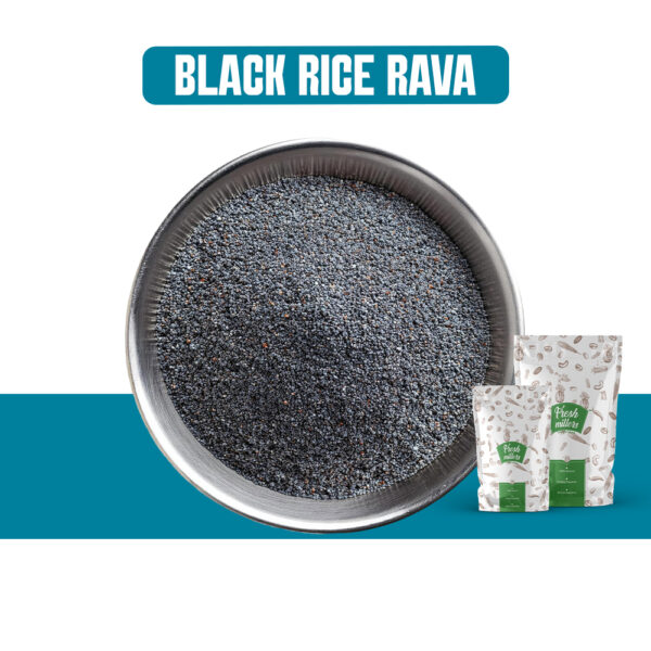 BLACK RICE RAVA