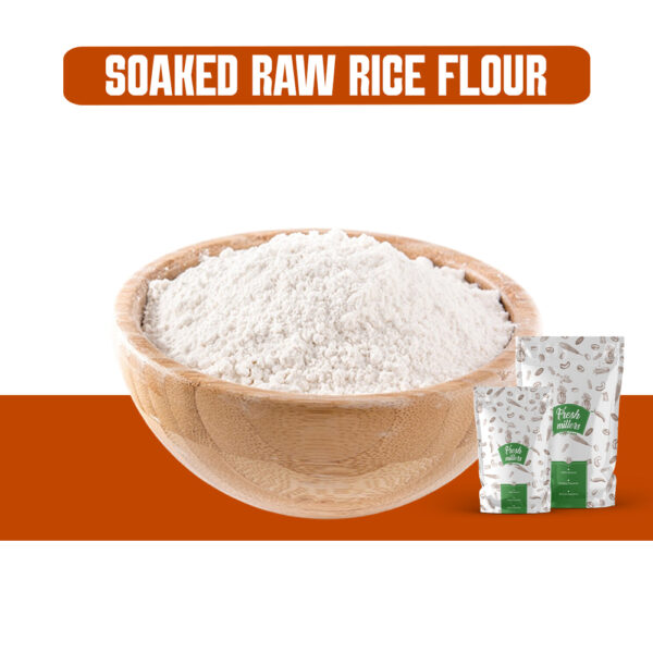SOAKED RAW RICE FLOUR